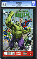 SAVAGE HULK #1 - CGC 9.8